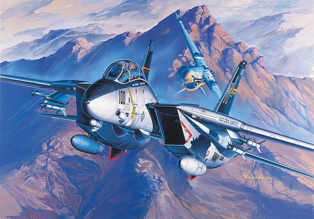 Academy 1/72 Scale F-14A Tomcat US Navy Swing Wing Fighter Static